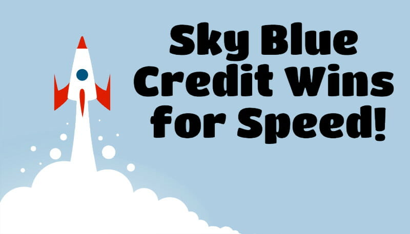 Sky Blue Credit gets negative items deleted faster than Lexington Law