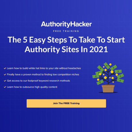 The Authority Hacker course is a a great all in one training on building an authority site