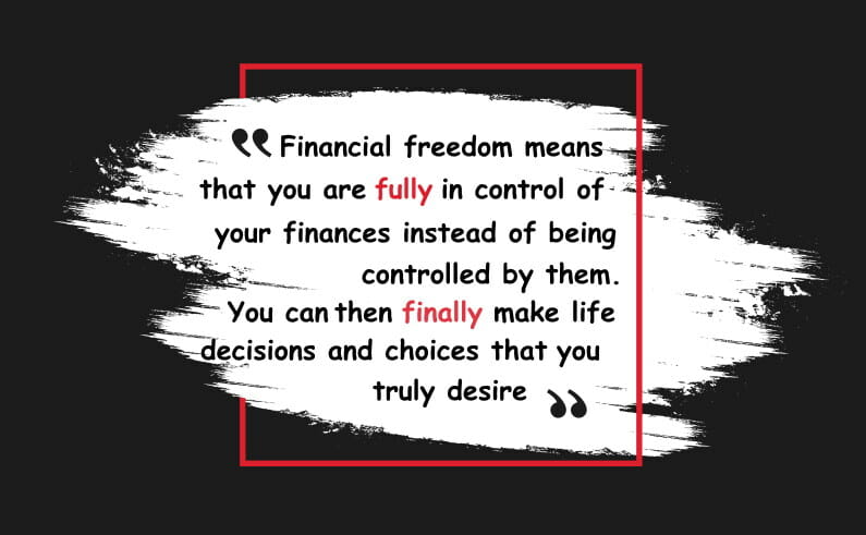 The true definition of Financial Freedom