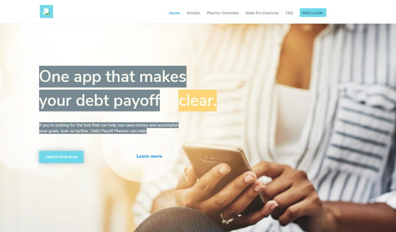 The debt payoff planner is a revolutionary app that helps consumers to manage, organize, plan payments so that they can be in complete control of their debts