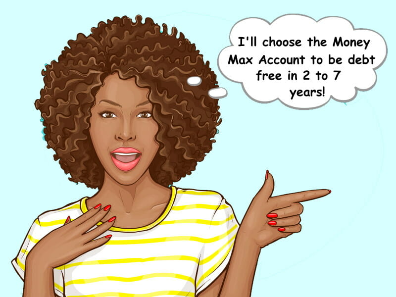 The Money Max account is our top pick to pay a mortgage quickly in 5 years or less