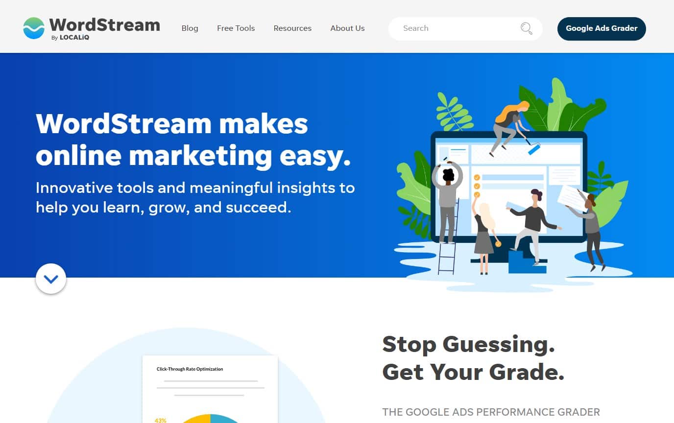 Image of the Workstream home page