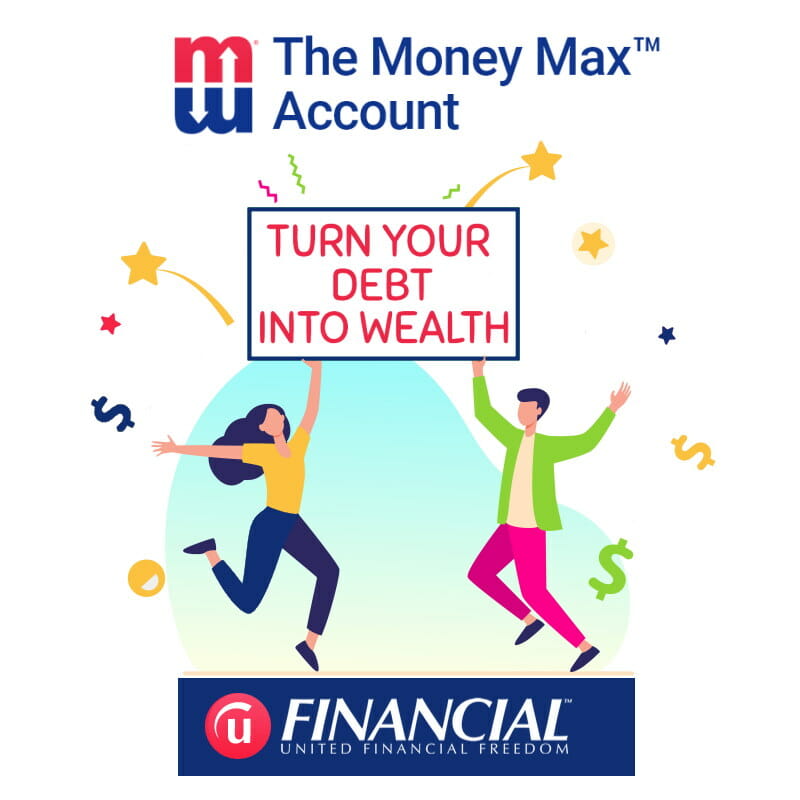 The United Financial Freedom Money Max Account is a Debt planner payoff software to help you to get out of debt quickly