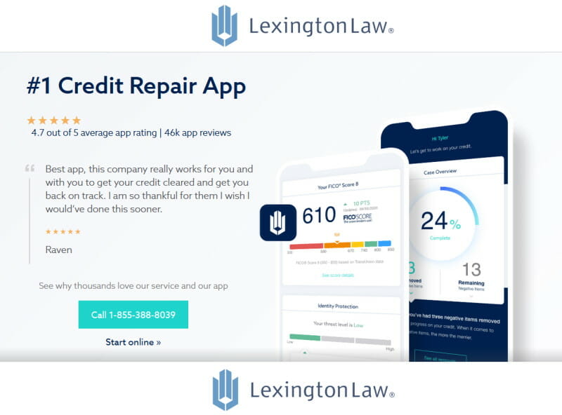 Real unbiased reviews, testimonials, and case studies of Lexington Law Firm