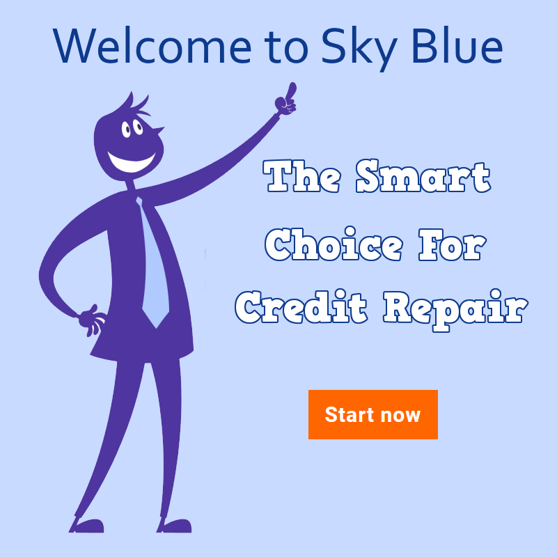 Using the Sky Blue Credit repair service is a smart choice to getting a better credit score